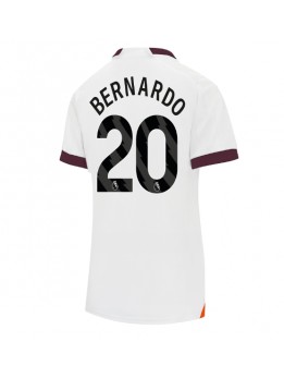 Ženski Nogometna dresi replika Manchester City Bernardo Silva #20 Gostujoči 2023-24 Kratek rokav